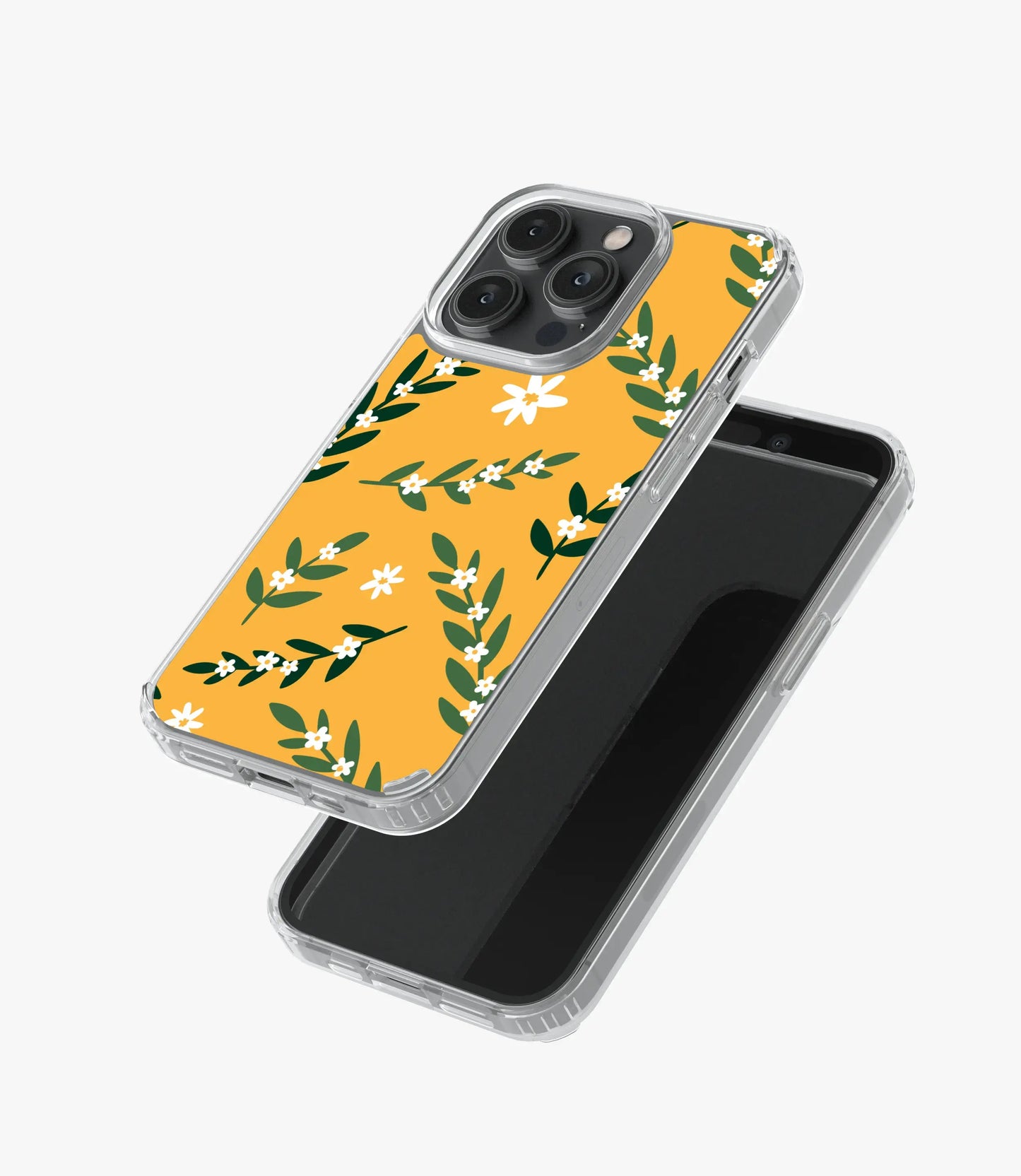 Serenity Floral Silicone Case